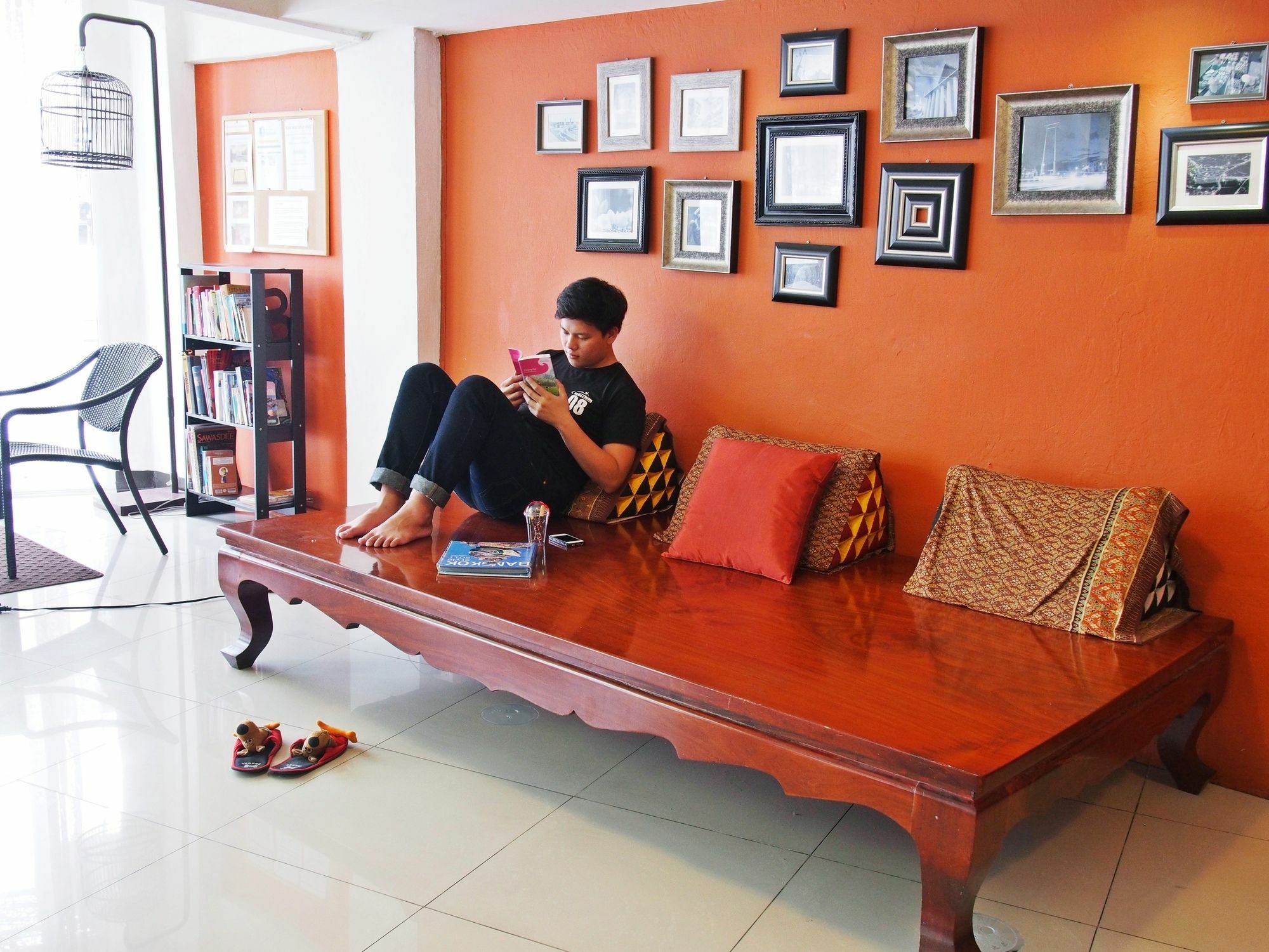 Link Corner Hostel Bangkok Bagian luar foto